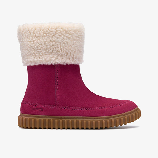 Cove Snug Kid Berry Suede | Clarks For Sale
