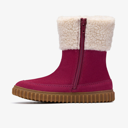 Cove Snug Kid Berry Suede | Clarks For Sale