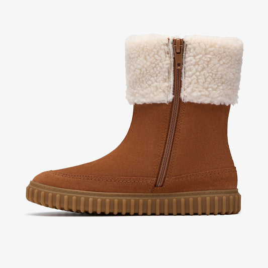 Cove Snug Kid Tan Suede | Clarks US