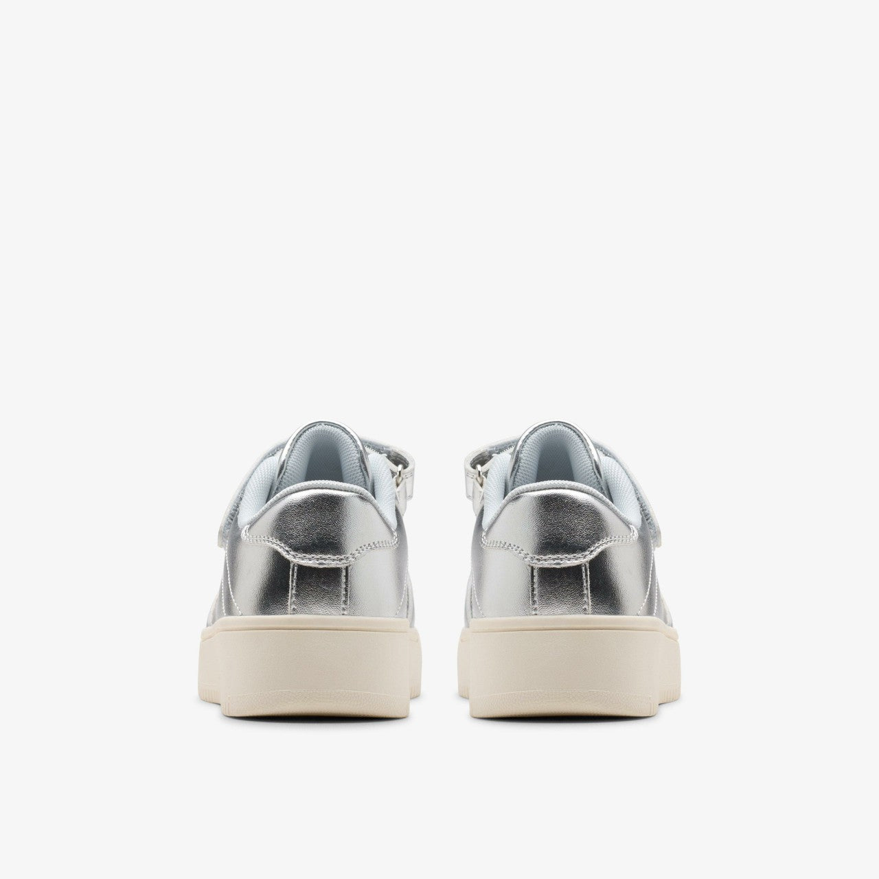 Barley Step Kid Silver Metallic | Clarks