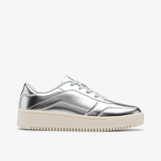 Barley Step Youth Silver Metallic | Clarks Discount