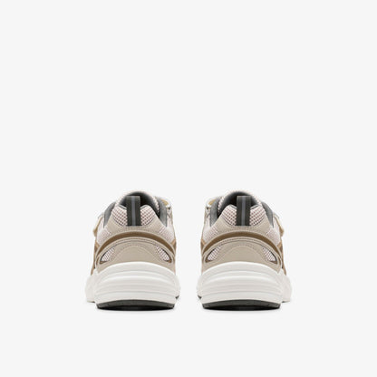 Crafton Move Kid Beige Combination | Clarks US