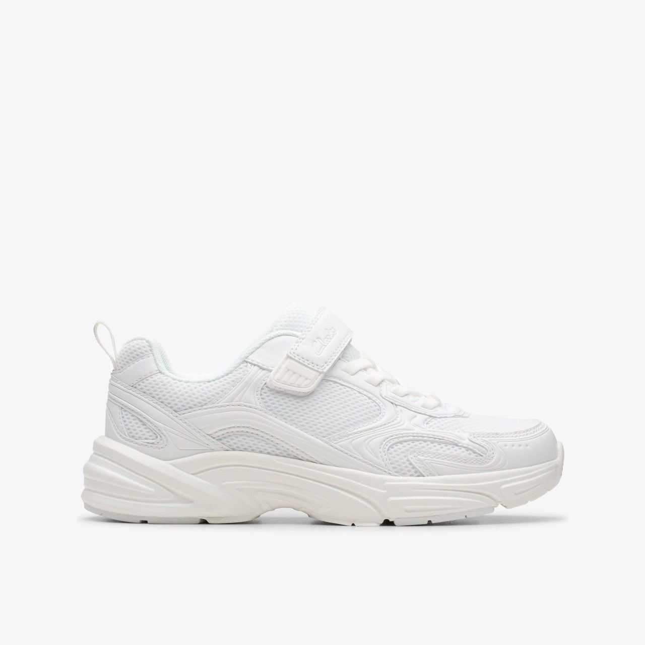Crafton Move Kid White/White | Clarks For Sale
