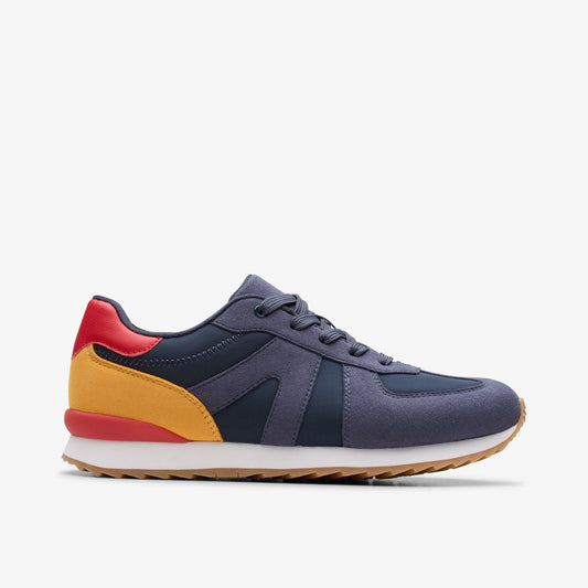 Jaspen Vibe Youth Navy | Clarks For Sale