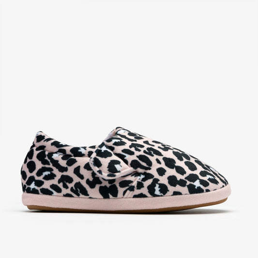 Fluffy Snug Kid Blush Pink Print | Clarks Discount