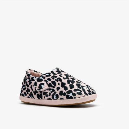 Fluffy Snug Kid Blush Pink Print | Clarks Discount