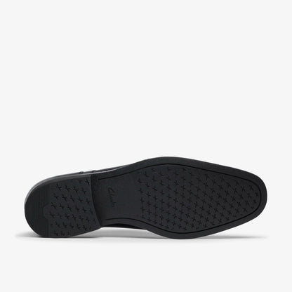 Paulton Cap Black Leather | Clarks For Sale