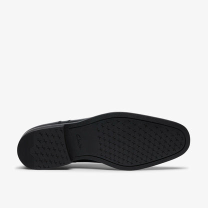 Paulton Over Black Leather | Clarks Onsale