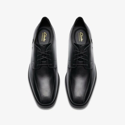 Paulton Over Black Leather | Clarks Onsale