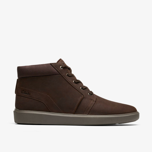 Brodin Mid Dark Brown Leather | Clarks Discount