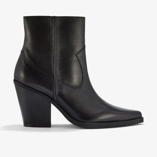 Kheda West Black Leather | Clarks Discount