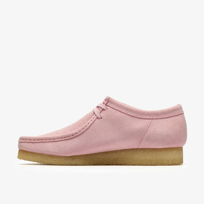 Wallabee Light Pink Suede | Clarks Onsale