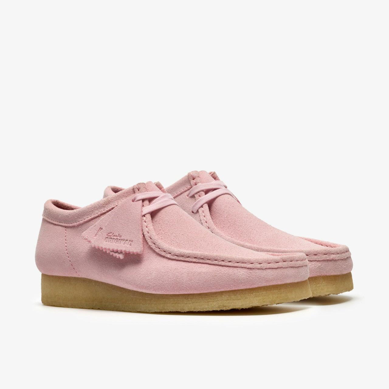Wallabee Light Pink Suede | Clarks Onsale