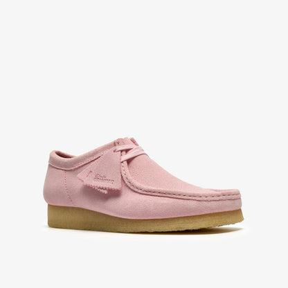 Wallabee Light Pink Suede | Clarks Onsale