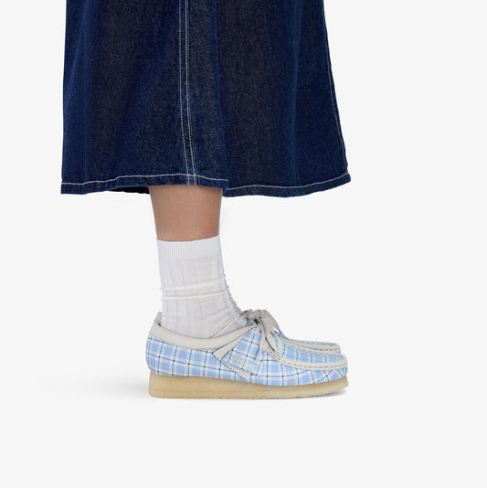 Wallabee Blue Check - US 6151