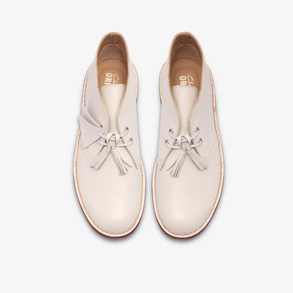 Desert Boot White Leather - US 4325