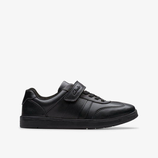 Disco Pace Kid Black Leather | Clarks Sale