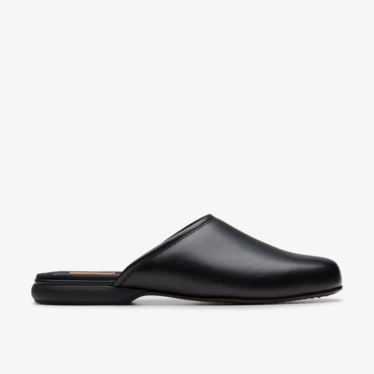 Harston Mule Black Leather | Clarks Discount