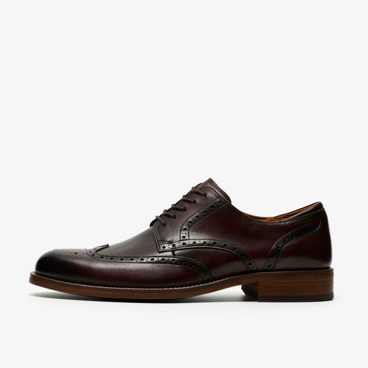 Craft Remi Tip Brown Leather | Clarks