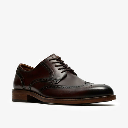 Craft Remi Tip Brown Leather | Clarks