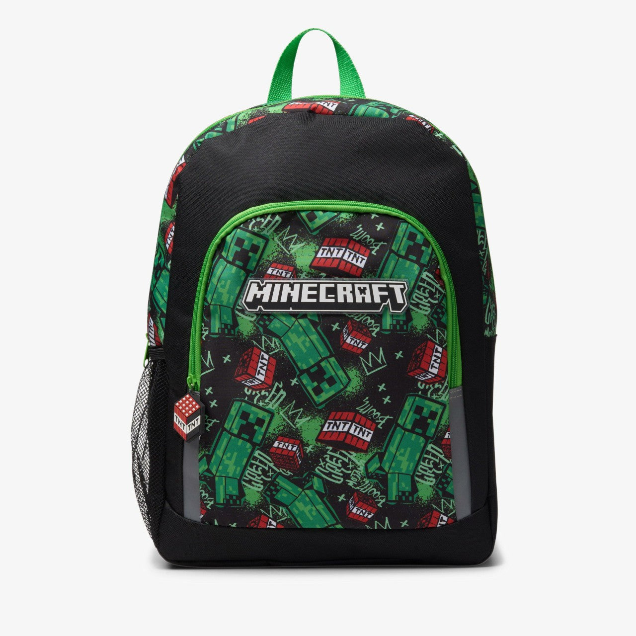 Minecraft Large Backpack Black/Green | Clarks US