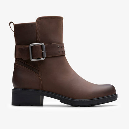 Hearth Buckle Dark Brown | Clarks