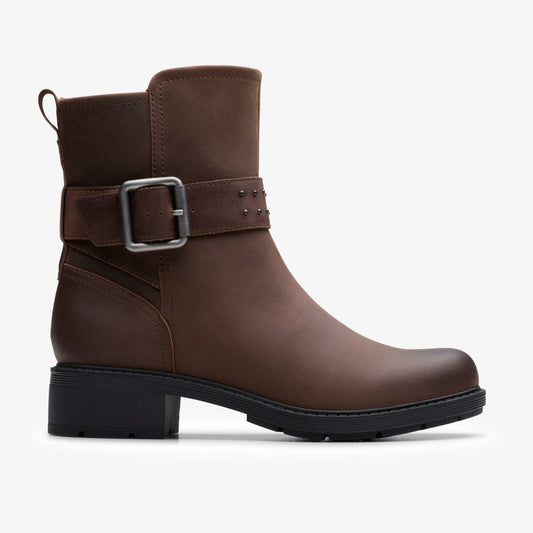 Hearth Buckle Dark Brown | Clarks