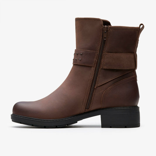 Hearth Buckle Dark Brown | Clarks