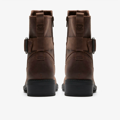 Hearth Buckle Dark Brown | Clarks