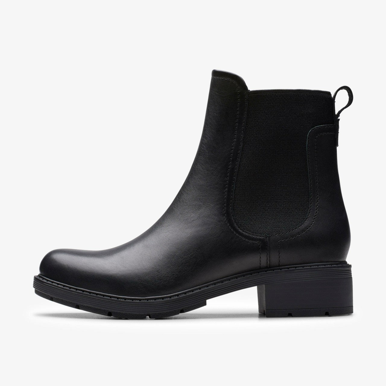 Hearth Top Black Leather | Clarks Discount