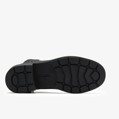 Hearth Top Black Leather | Clarks Discount
