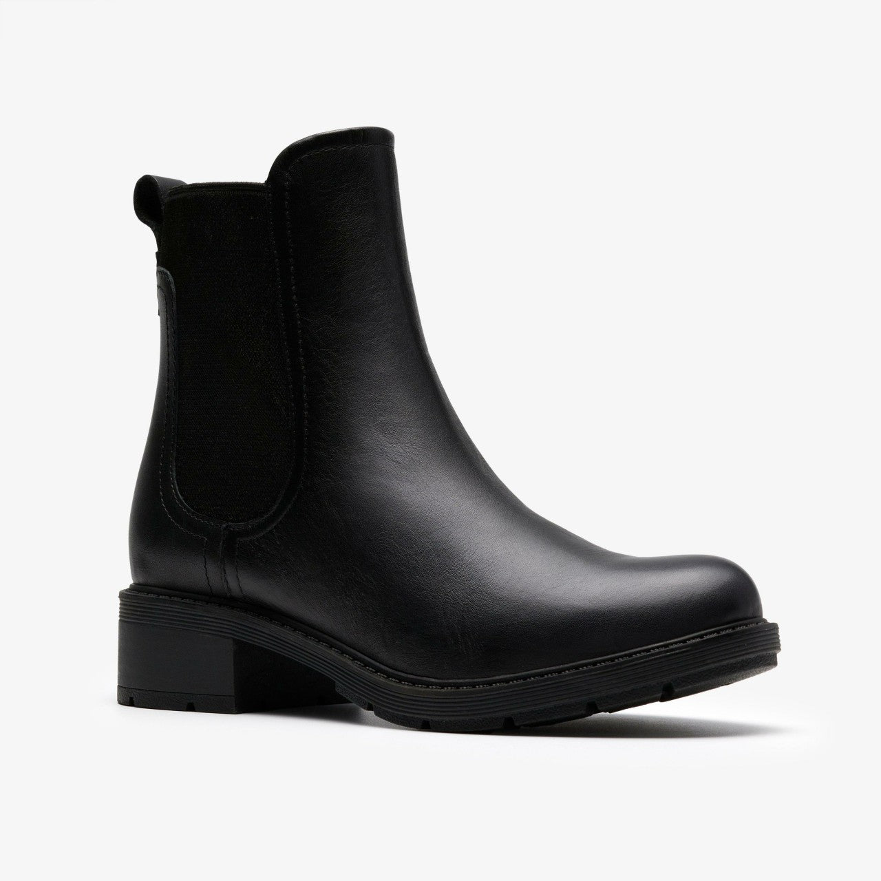 Hearth Top Black Leather | Clarks Discount