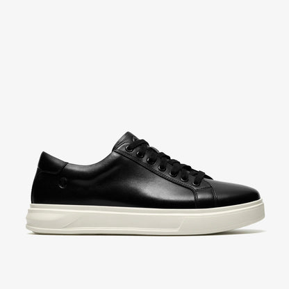 Goswell Tie Black Leather | Clarks For Sale