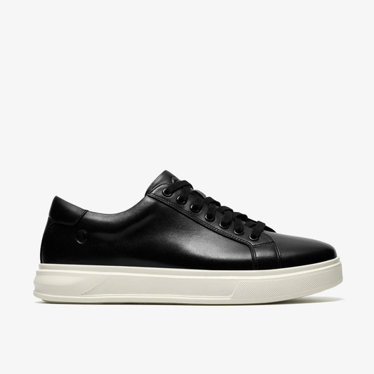 Goswell Tie Black Leather | Clarks For Sale