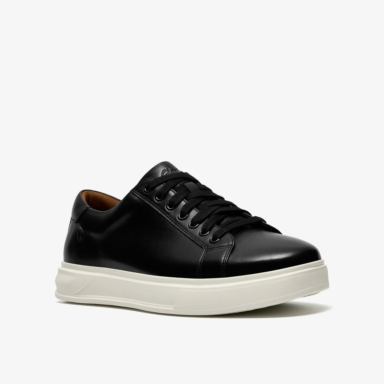 Goswell Tie Black Leather | Clarks For Sale