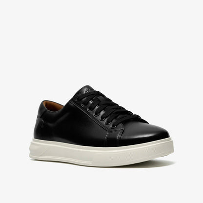 Goswell Tie Black Leather | Clarks For Sale
