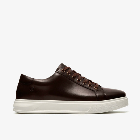 Goswell Tie Brown Leather | Clarks For Sale