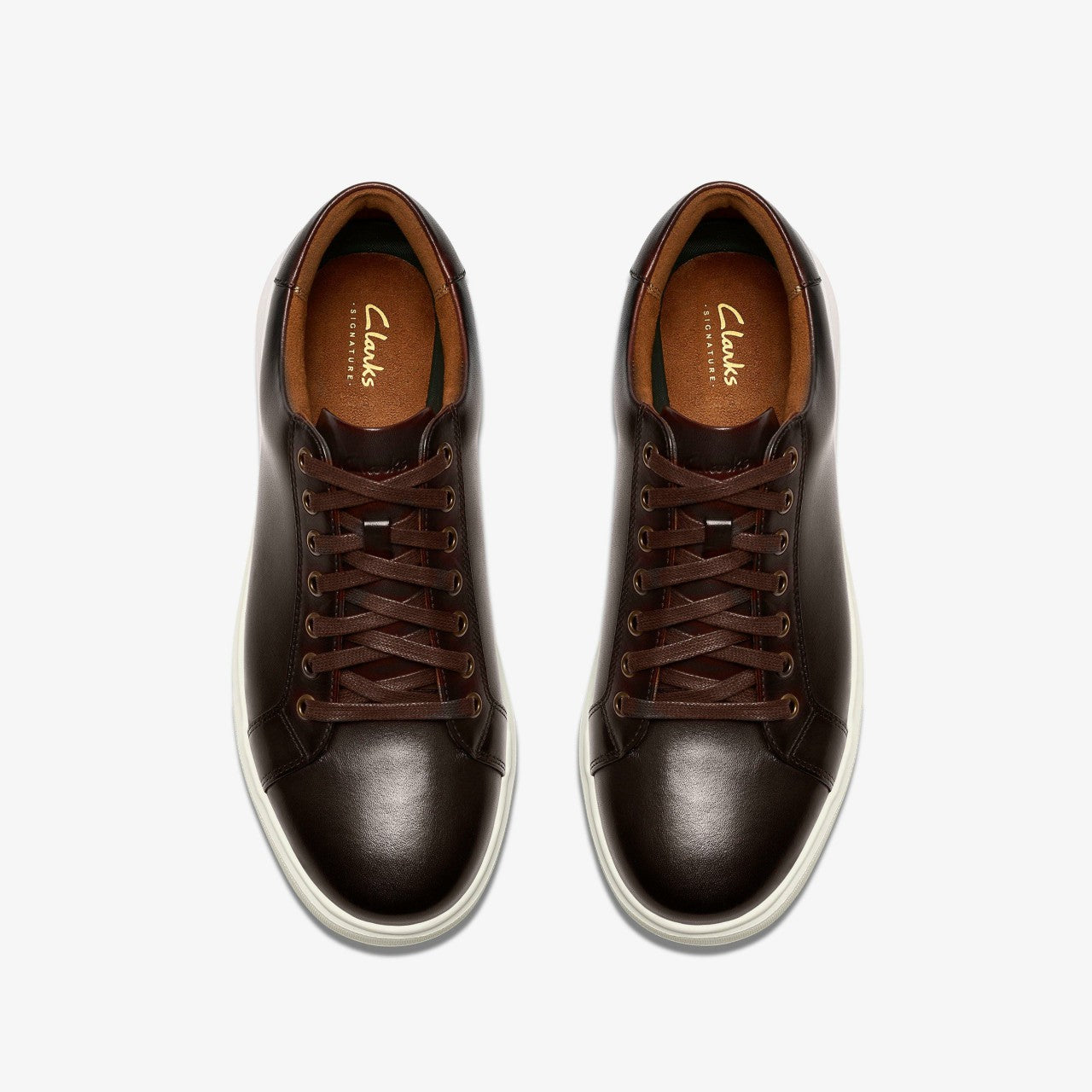 Goswell Tie Brown Leather | Clarks For Sale
