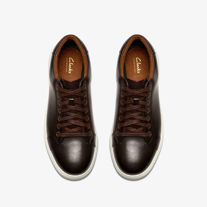 Goswell Tie Brown Leather | Clarks For Sale