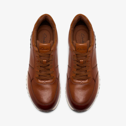 Radwell Tie Tan Leather | Clarks Discount