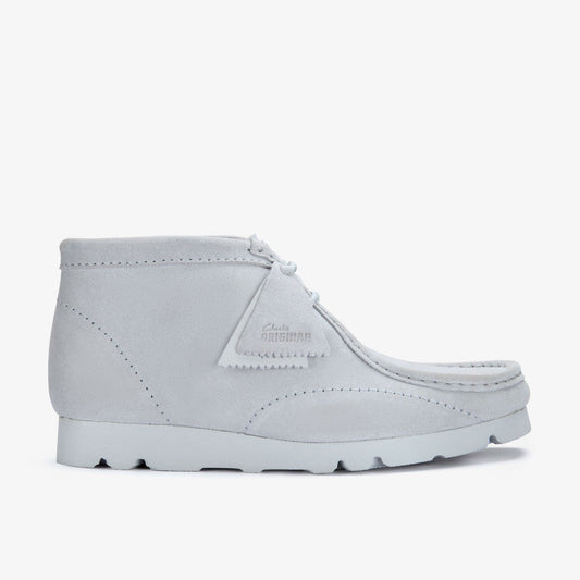 Wallabee Boot PAF Grey/Blue | Clarks Onsale