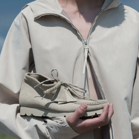 Wallabee Boot PAF Beige Suede | Clarks Sale
