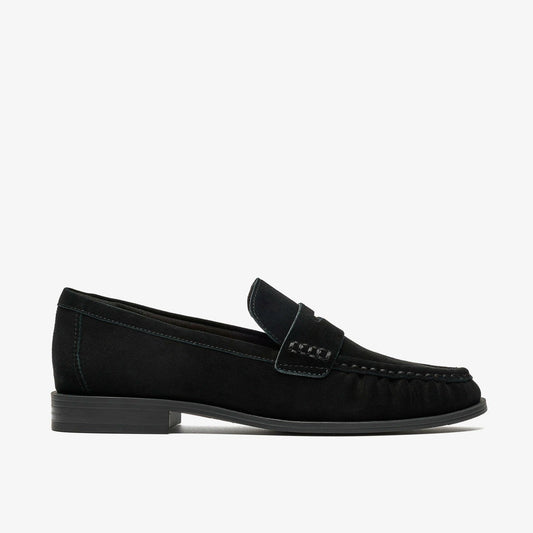 Alixea Walk Black Suede | Clarks Discount