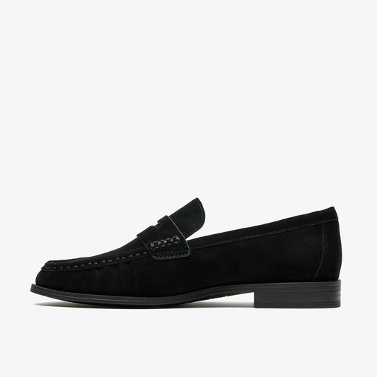 Alixea Walk Black Suede | Clarks Discount
