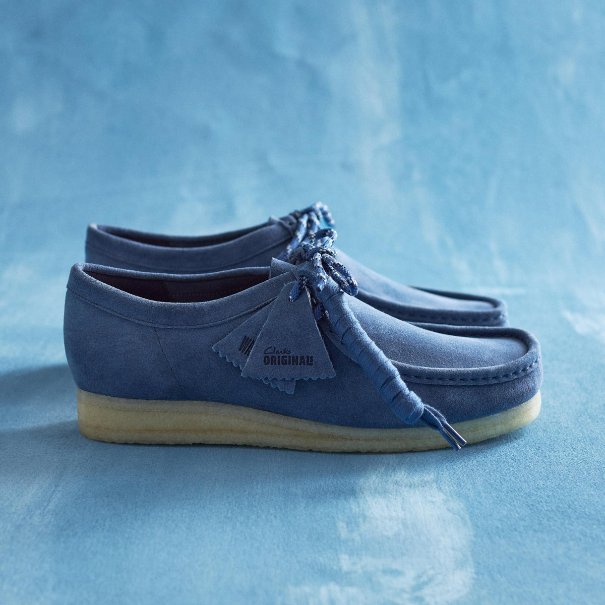 Wallabee Denim Blue Suede - US 9305