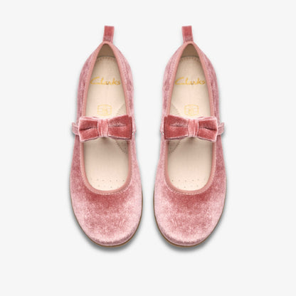 Charm Bow Kid Dusty Pink | Clarks Sale