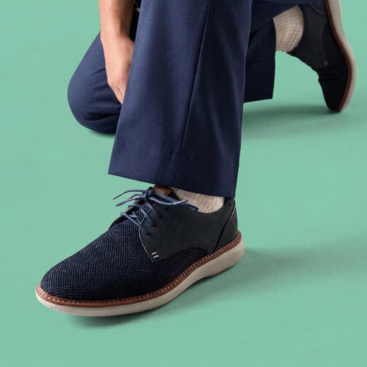 Brantin Plain Navy Knit - US 9850