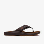 Men's Breeze Flip Flops Brown - US 9874