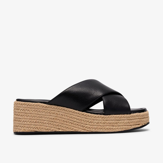 Tessiah Mule 2 Black Leather - US 9788