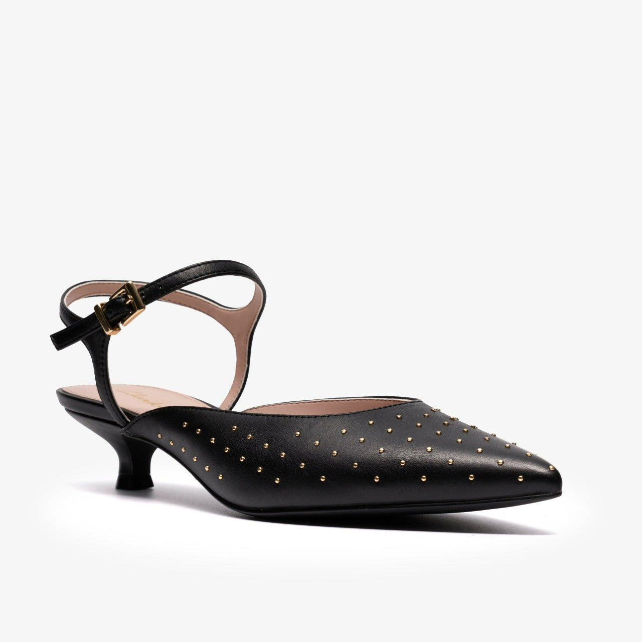 Pisa Stud Black Leather | Clarks Discount
